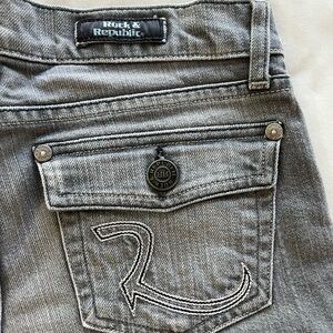 Rock & Republic grey flares - size 26